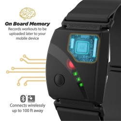 Scosche RTHM24-HF5 Αδιάβροχο βραχιόλι μέτρησης καρδιακών παλμών με Bluetooth