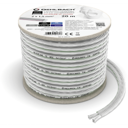 Oehlbach Silverline SP-15 Επαργυρωμένο  Καλώδιο Ηχείων 2 x 1.5 mm² 20m (Τεμάχιο)