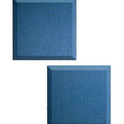 Audiodesigner S-Curve Ηχοαπορροφητικά Πάνελ 68x68x5 cm / 0,92 τ.μ. Blue Santorin (Ζεύγος) Audiodesigner S-Curve Ηχοαπορροφητικά Πάνελ 68x68x5 cm / 0,92 τ.μ. Blue Santorin (Ζεύγος)