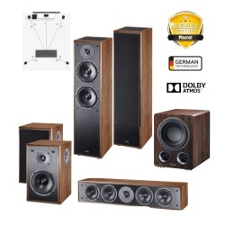 Magnat Home Cinema 5.1.2 S Line Dolby Atmos Walnut (Σετ) Magnat Home Cinema 5.1.2 S Line Dolby Atmos Walnut (Σετ)