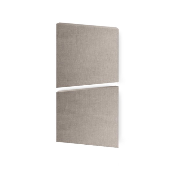 Audiodesigner Lap Ηχοαπορροφητικά Πάνελ 60 x 58 x 5cm / 0,69 τ.μ. Silver Grey (Ζεύγος)