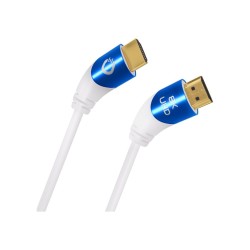 Oehlbach Shape Magic UHD 40 Ultra High-Speed HDMI® Καλώδιο 1 m White