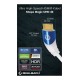 Oehlbach Shape Magic UHD 40 Ultra High-Speed HDMI® Καλώδιο 1 m White