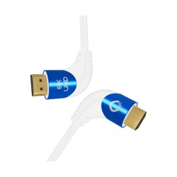 Oehlbach Shape Magic UHD 90 Ultra High Speed HDMI® Καλώδιο 1,5 m White Oehlbach Shape Magic UHD 90 Ultra High Speed HDMI® Καλώδιο 1,5 m White