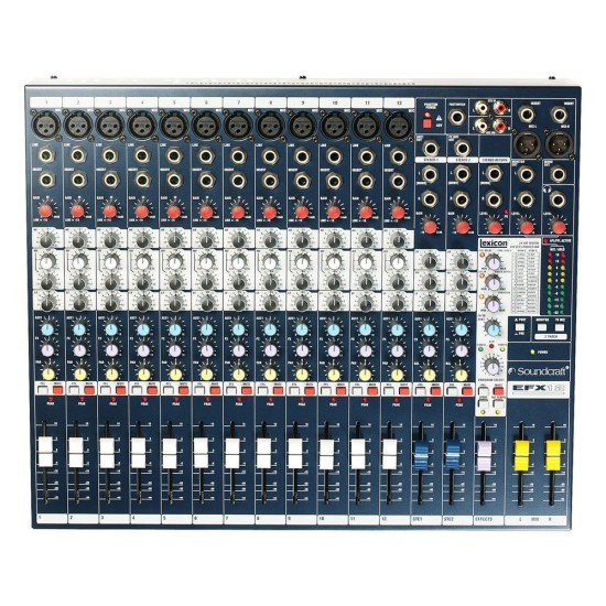 SOUNDCRAFT SPIRIT EFX12 ΚΟΝΣΟΛΑ ΜΙΞΗΣ 12CH ΜΕ DIGITAL EFFECTS SOUNDCRAFT SPIRIT EFX12 ΚΟΝΣΟΛΑ ΜΙΞΗΣ 12CH ΜΕ DIGITAL EFFECTS
