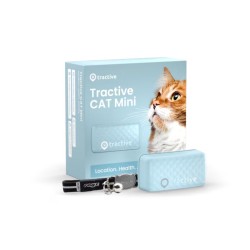 Tractive CAT mini GPS Pet Tracker Γάτας με Κολάρο Mint (Τεμάχιο)