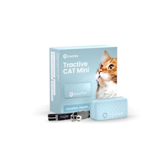 Tractive CAT mini GPS Pet Tracker Γάτας με Κολάρο Mint (Τεμάχιο)