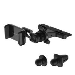 Scosche UH4CDPDV-SP Car Mount 3-in-1 Universal Phone CD/Dash/Vent Mount Kit Scosche UH4CDPDV-SP Car Mount 3-in-1 Universal Phone CD/Dash/Vent Mount Kit