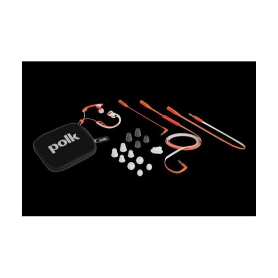 Polk Audio UltraFit 3000 Ακουστικά In-Ear Λευκό/Πορτοκαλί (Ζεύγος) Polk Audio UltraFit 3000 Ακουστικά In-Ear Λευκό/Πορτοκαλί (Ζεύγος)