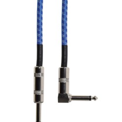 Citronic 190.305UK Κλασικό Ρετρό Πλεκτό Καλώδιο Κιθάρας 3m Blue/White (Τεμάχιο) Citronic 190.305UK Κλασικό Ρετρό Πλεκτό Καλώδιο Κιθάρας 3m Blue/White (Τεμάχιο)