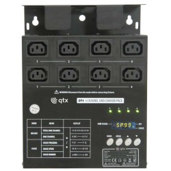 Qtx DP4 DMX Dimmer Pack 4 Καναλιών (Τεμάχιο) Qtx DP4 DMX Dimmer Pack 4 Καναλιών (Τεμάχιο)