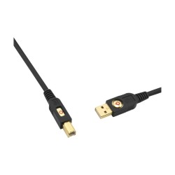 Oehlbach USB A/B Καλώδιο USB 2.0 Type A σε Type B 1,5m Black (Τεμάχιο)