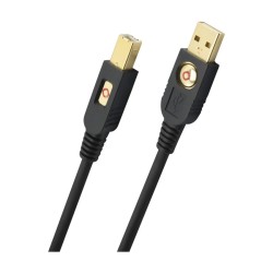 Oehlbach USB A/B Καλώδιο USB 2.0 Type A σε Type B 1,5m Black (Τεμάχιο)