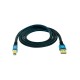 Oehlbach USB PLUS B Καλώδιο USB 2.0 type A to type B 10m Blue (Τεμάχιο)