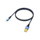 Oehlbach USB Plus LI Καλώδιο USB 2.0 Type A σε Apple Lightning 1,5m Blue (Τεμάχιο)