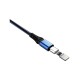 Oehlbach USB Plus LI Καλώδιο USB 2.0 Type A σε Apple Lightning 1,5m Blue (Τεμάχιο)