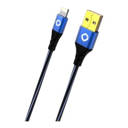 Oehlbach USB Plus LI Καλώδιο USB 2.0 Type A σε Apple Lightning 1,5m Blue (Τεμάχιο)