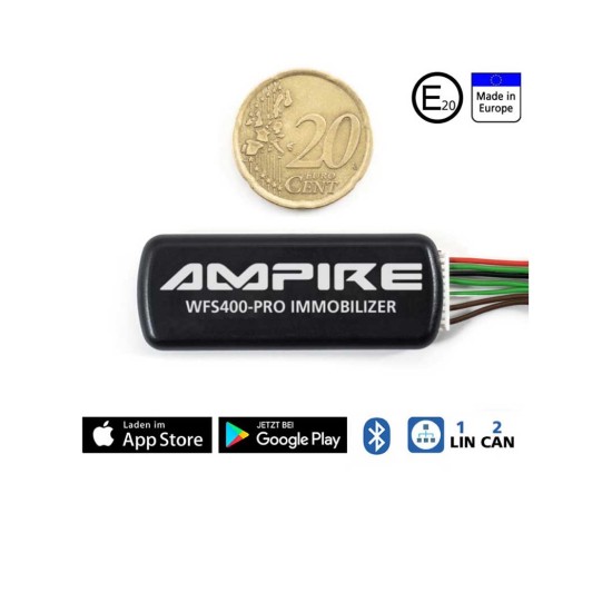 Ampire WFS400-PRO CAN/LIN-Bus Aόρατο Σύστημα Ασφαλείας με Bluetooth (Τεμάχιο)