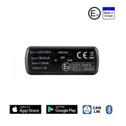 Ampire WFS400-PRO CAN/LIN-Bus Aόρατο Σύστημα Ασφαλείας με Bluetooth (Τεμάχιο) Ampire WFS400-PRO CAN/LIN-Bus Aόρατο Σύστημα Ασφαλείας με Bluetooth (Τεμάχιο)