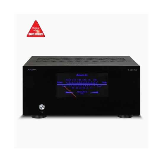 Advance Paris X-A220 EVO Τελικός Ενισχυτής 1x220 W RMS Black (Τεμάχιο) Advance Paris X-A220 EVO Τελικός Ενισχυτής 1x220 W RMS Black (Τεμάχιο)