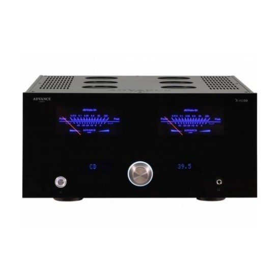 Advance Paris X-i1100 Ηigh-Εnd Ολοκληρωμένος Ενισχυτής 2 x 220 W/8Ω, 400 W/4Ω Black Advance Paris X-i1100 Ηigh-Εnd Ολοκληρωμένος Ενισχυτής 2 x 220 W/8Ω, 400 W/4Ω Black