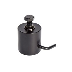 Qtx 853.243UK Κεφαλή Στηρίγματος 35mm (μπουλόνι και παξιμάδια) Black