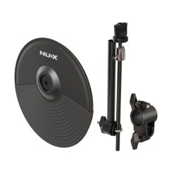 NU-X 10" Cymbal DM-210 Πρόσθετο Cymbal Trigger με Βάση Στήριξης για DM-210