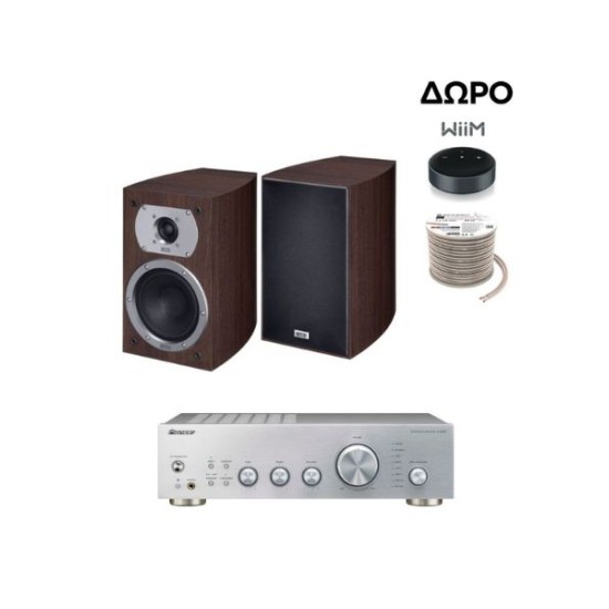 Πακέτο Stereo Hi-Fi με Pioneer A-40AE και Ηχεία HECO Victa Prime 202 + ΔΩΡΟ Wiim Mini Streamer και Oehlbach καλώδιο