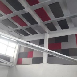 Audiodesigner RECT PANEL Grey/Silver Ηχοαπορροφητικά πάνελ 120x60x5 cm / 2.88 τ.μ. (4 Τεμάχια)