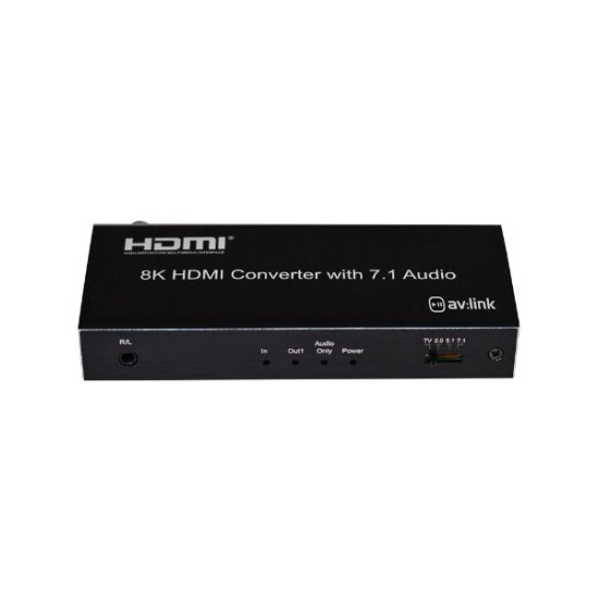 AvLink 128.518UK 8K HDMI Audio Extractor AvLink 128.518UK 8K HDMI Audio Extractor