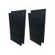 Audiodesigner RECT PANEL Black Ηχοαπορροφητικά πάνελ 120x60x5 cm / 2.88 τ.μ. (4 Τεμάχια)