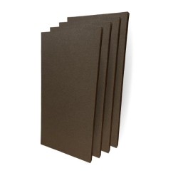 Audiodesigner RECT PANEL Chocolate Ηχοαπορροφητικά Πάνελ 120x60x5 cm / 2.88 τ.μ. (4 Τεμάχια)