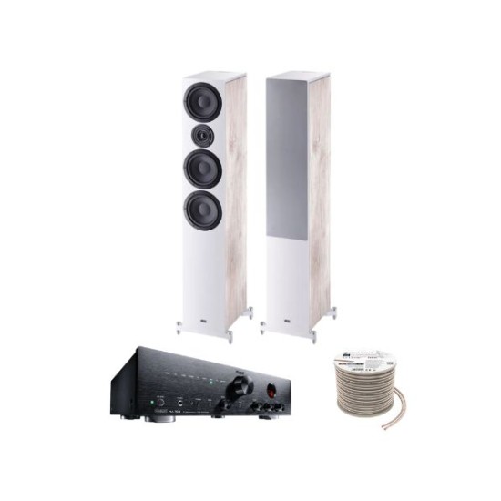 Πακέτο Stereo Hi-Fi με Ενισχυτή Magnat MA 700, Ηχεία HECO Aurora 700 Green και Καλώδιο Oehlbach