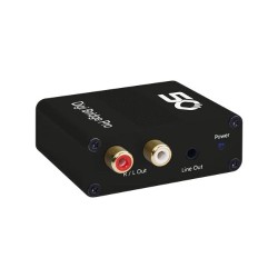 Oehlbach Digi Bridge Pro Μετατροπέας Αναλογικού Σήματος σε Ψηφιακό Black