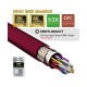 Oehlbach Flex Evolution UHD Καλώδιο HDMI Ultra High Speed Bordeaux 2m