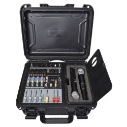 Citronic FLITE-600 Αυτοενισχυόμενος Μίκτης 2 x 300W με 2 UHF Μικρόφωνα και Εφέ DSP Citronic FLITE-600 Αυτοενισχυόμενος Μίκτης 2 x 300W με 2 UHF Μικρόφωνα και Εφέ DSP