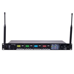 Citronic TU4-H Σύστημα Ασύρματου Μικροφώνου UHF με Δυνατότητα Συντονισμού Quad PLL Citronic TU4-H Σύστημα Ασύρματου Μικροφώνου UHF με Δυνατότητα Συντονισμού Quad PLL