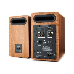 Argon Audio FENRIS ACTIVE 4 Αυτοενισχυόμενα Ηχεία Βιβλιοθήκης 4'' Walnut (Ζεύγος)