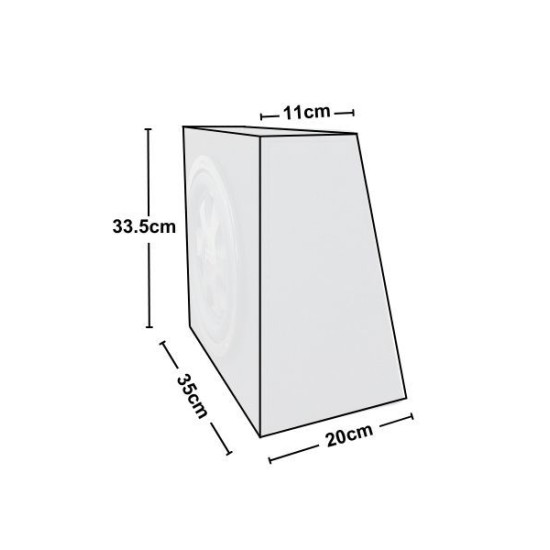 Powerbass S-10T-SBSLIM Slim Subwoofer Αυτοκινήτου 10" με Καμπίνα (Τεμάχιο)
