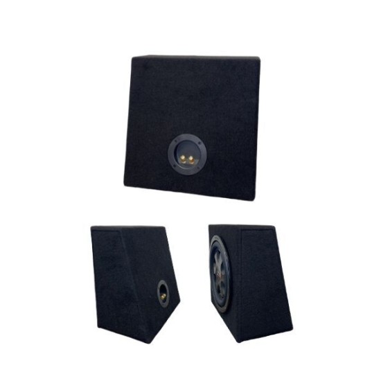 Powerbass S-10T-SBSLIM Slim Subwoofer Αυτοκινήτου 10" με Καμπίνα (Τεμάχιο)