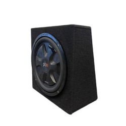 Powerbass S-12T-SBSLIM Slim Subwoofer Αυτοκινήτου 12" με Καμπίνα (Τεμάχιο)