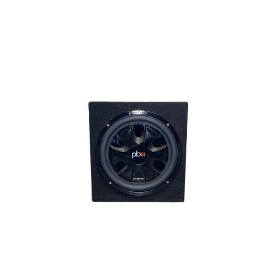 Powerbass S-12T-SBSLIM Slim Subwoofer Αυτοκινήτου 12" με Καμπίνα (Τεμάχιο)