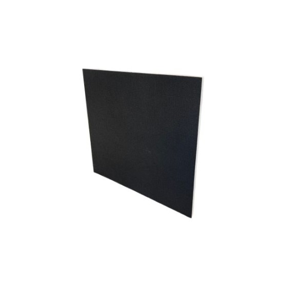 Audiodesigner Colour Ceiling Panels Black Χωνευτά Ηχοαπορροφητικά Πάνελ Οροφής 60x60x2,5 cm (6 Τεμάχια)
