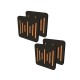 Audiodesigner Ecoplan Sounder Black/Orange Ηχοαπορροφητικά Πάνελ Πολυεστέρα 600x600x40 mm / 1.44 τ.μ. (4 Τεμάχια) Audiodesigner Ecoplan Sounder Black/Orange Ηχοαπορροφητικά Πάνελ Πολυεστέρα 600x600x40 mm / 1.44 τ.μ. (4 Τεμάχια)