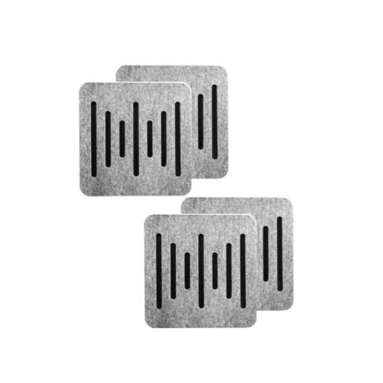 Audiodesigner Ecoplan Sounder Light Grey/Black Ηχοαπορροφητικό Πάνελ Πολυεστέρα 600x600x40 mm / 1.44 τ.μ. (4 Τεμάχια) Audiodesigner Ecoplan Sounder Light Grey/Black Ηχοαπορροφητικό Πάνελ Πολυεστέρα 600x600x40 mm / 1.44 τ.μ. (4 Τεμάχια)