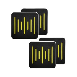 Audiodesigner Ecoplan Sounder Line Black/Light Green Ηχοαπορροφητικό Πάνελ Πολυεστέρα 600x600x40 mm / 1.44 τ.μ. (4 Τεμάχια) Audiodesigner Ecoplan Sounder Line Black/Light Green Ηχοαπορροφητικό Πάνελ Πολυεστέρα 600x600x40 mm / 1.44 τ.μ. (4 Τεμάχια)