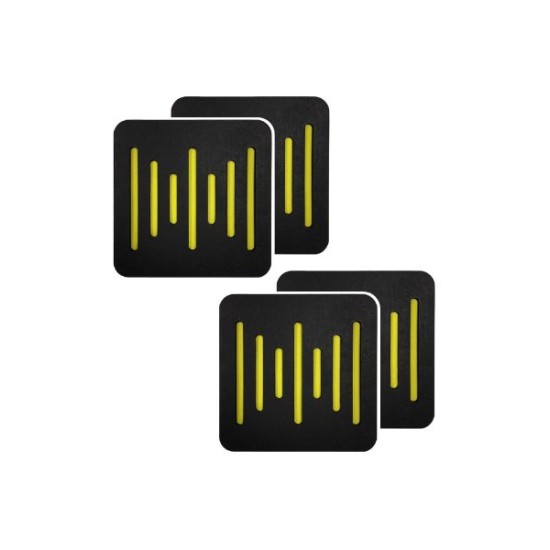 Audiodesigner Ecoplan Sounder Black/Light Green Ηχοαπορροφητικό Πάνελ Πολυεστέρα 600x600x40 mm / 1.44 τ.μ. (4 Τεμάχια) Audiodesigner Ecoplan Sounder Black/Light Green Ηχοαπορροφητικό Πάνελ Πολυεστέρα 600x600x40 mm / 1.44 τ.μ. (4 Τεμάχια)