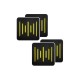 Audiodesigner Ecoplan Sounder Black/Light Green Ηχοαπορροφητικό Πάνελ Πολυεστέρα 600x600x40 mm / 1.44 τ.μ. (4 Τεμάχια) Audiodesigner Ecoplan Sounder Black/Light Green Ηχοαπορροφητικό Πάνελ Πολυεστέρα 600x600x40 mm / 1.44 τ.μ. (4 Τεμάχια)