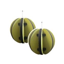 Audiodesigner Radial Sphere Black/Green Ηχοαπορροφητικά Πάνελ Πολυεστέρα Σφαίρα 500 mm (2 Τεμάχια) Audiodesigner Radial Sphere Black/Green Ηχοαπορροφητικά Πάνελ Πολυεστέρα Σφαίρα 500 mm (2 Τεμάχια)