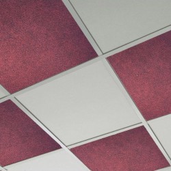 Audiodesigner Colour Ceiling Panels Red/Black Χωνευτά Ηχοαπορροφητικά Πάνελ Οροφής 60x60x2,5 cm (6 Τεμάχια) Audiodesigner Colour Ceiling Panels Red/Black Χωνευτά Ηχοαπορροφητικά Πάνελ Οροφής 60x60x2,5 cm (6 Τεμάχια)